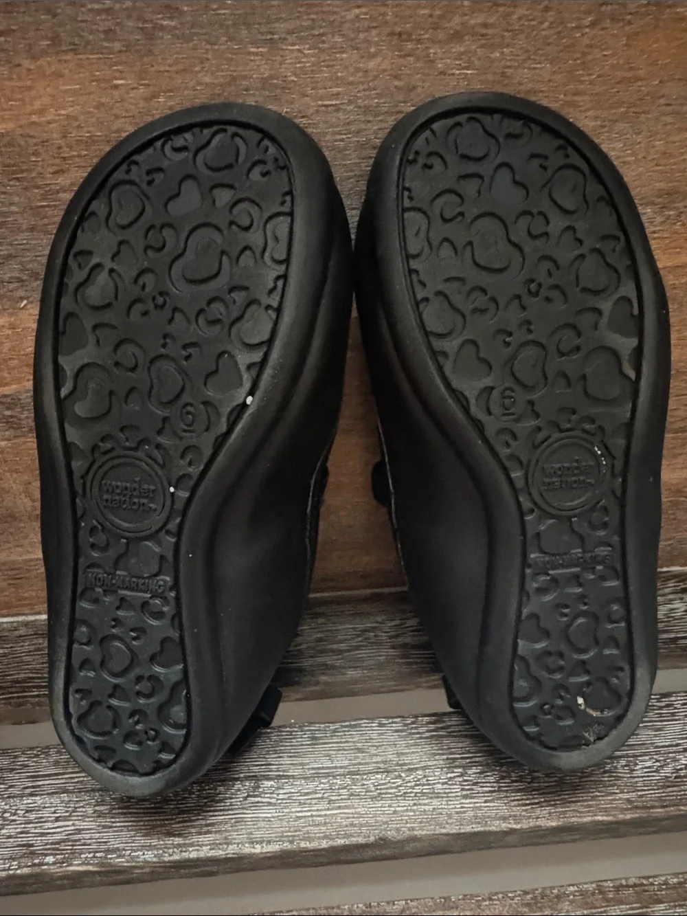 wonder nation Black Girls Mary Jane Dress Shoes with Bow Detail